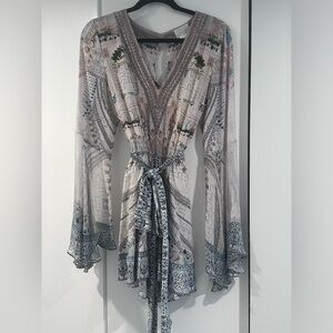 Camilla romper with belt